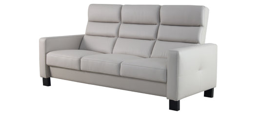 01656 Sofa In Leather and Synthetic Leather