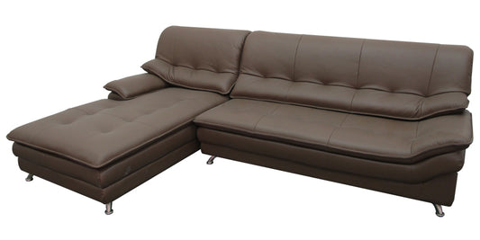 0308 L Chaise Sofa In Full Leather