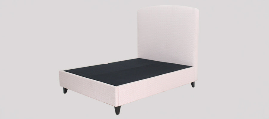 21853 Bed Frame In Fabric Queen Size