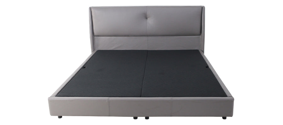 21924 Bed Frame In Full Leather King Size