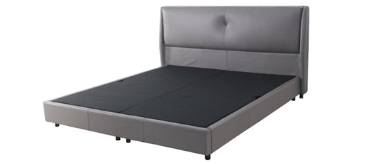21924 Bed Frame In Full Leather King Size